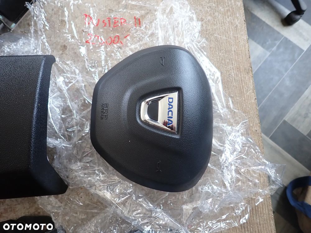 DACIA DUSTER II PODUSZKA KIEROWCY PODUSZKA PASAŻERA PASY KPL. - 2