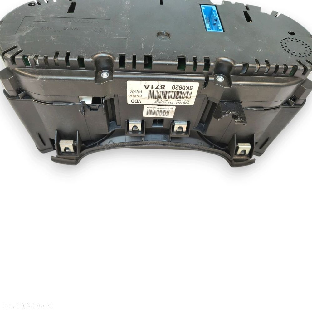 LICZNIK ZEGARY 5K0920871A VW Golf VI 1.6 2.0 TDI Diesel 173 515km europa - 8