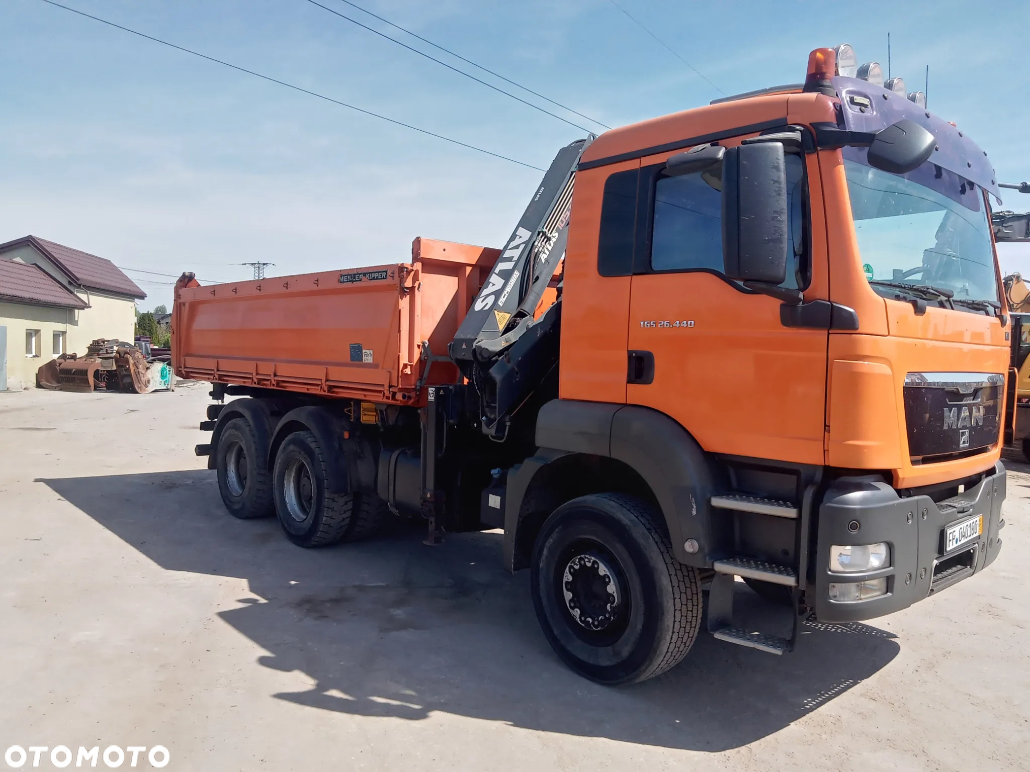 MAN Tgs 26-440 6x4 Bordmatik+ Hds Atlas 105.2 Pilot z Niemiec - 3