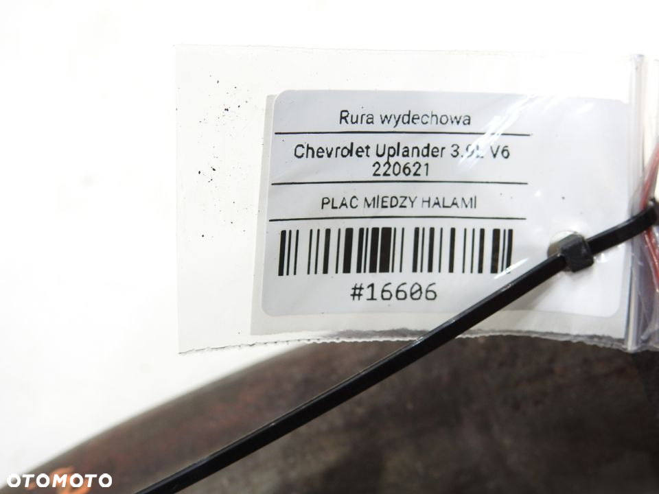 RURA WYDECHOWA CHEVROLET UPLANDER 3.9 V6 12609005 - 4