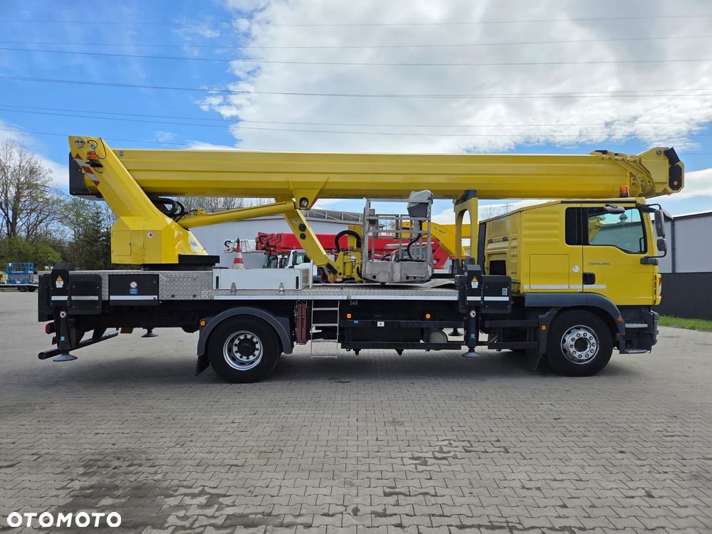 MAN TGM 18.290 4x2 BB - 46m - Podnośnik koszowy zwyżka Ruthmann T460 jak Wumag Palfinger WT 450 Multitel - 5