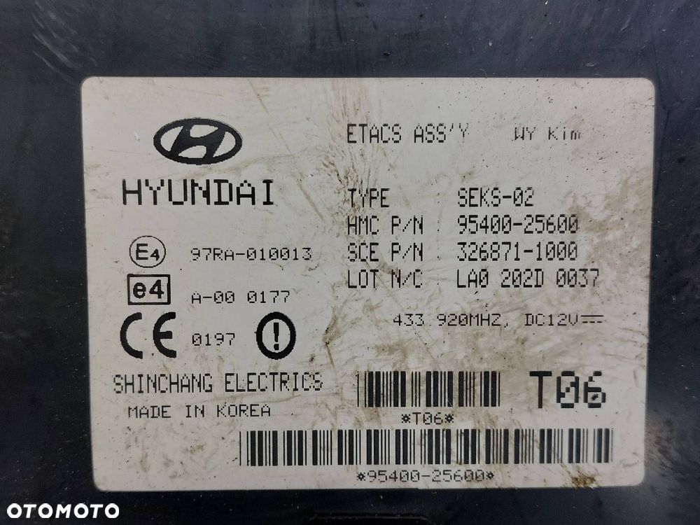 ZESTAW STARTOWY HYUNDAI ACCENT II 1.5 CRDI 39101-27510 0281010619 - 4