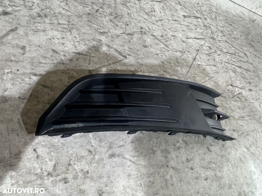 Grila dreapta fata, Skoda Fabia 3, 2014, 2015, 2016, 2017, 2018, 6V0807368. - 5