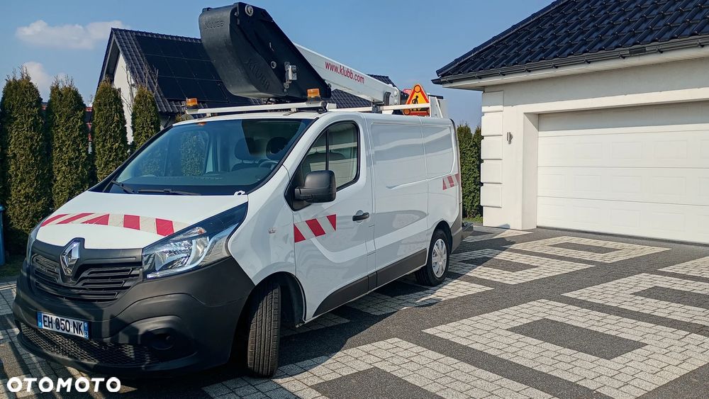 Renault Trafic Sprzedam Zamienię Renault Traffic Podnośnik Koszowy Klubb K21 Zwyżka Zamiana na inny sprzęt chętnie budowlany lub cieżarowy - 1