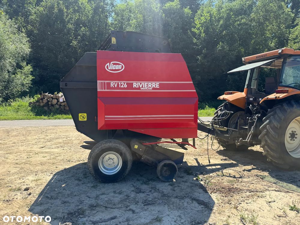 Vicon Prasa pąsowa RV 126L. DEUTZ-FAHR RB 3.55 rv 1601 1901 - 4