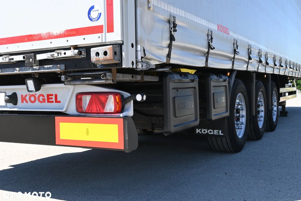 Kögel SN-24/ STANDARD / SAF / PODNOSZONY DACH / PODNOSZONA OŚ!!! - 12