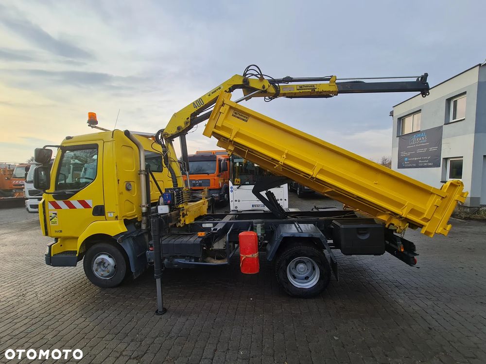 Renault Midlum 160DXi Wywrotka 3 str HDS HMF Specjalny Czołownica Solarka Piaskarka - 12