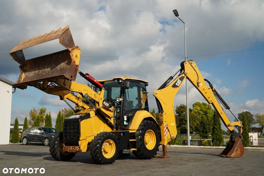 Caterpillar 432F / KOPARKO-ŁADOWARKA / 2017 / 5700 MTH / KLIMATYZACJA / KOMPLET ŁYŻEK - 1