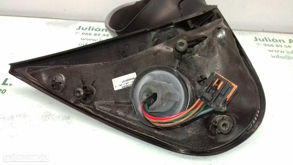 ESPELHO RETROVISOR DIREITO PEUGEOT 206 SW 2003 -96480957XT - 3