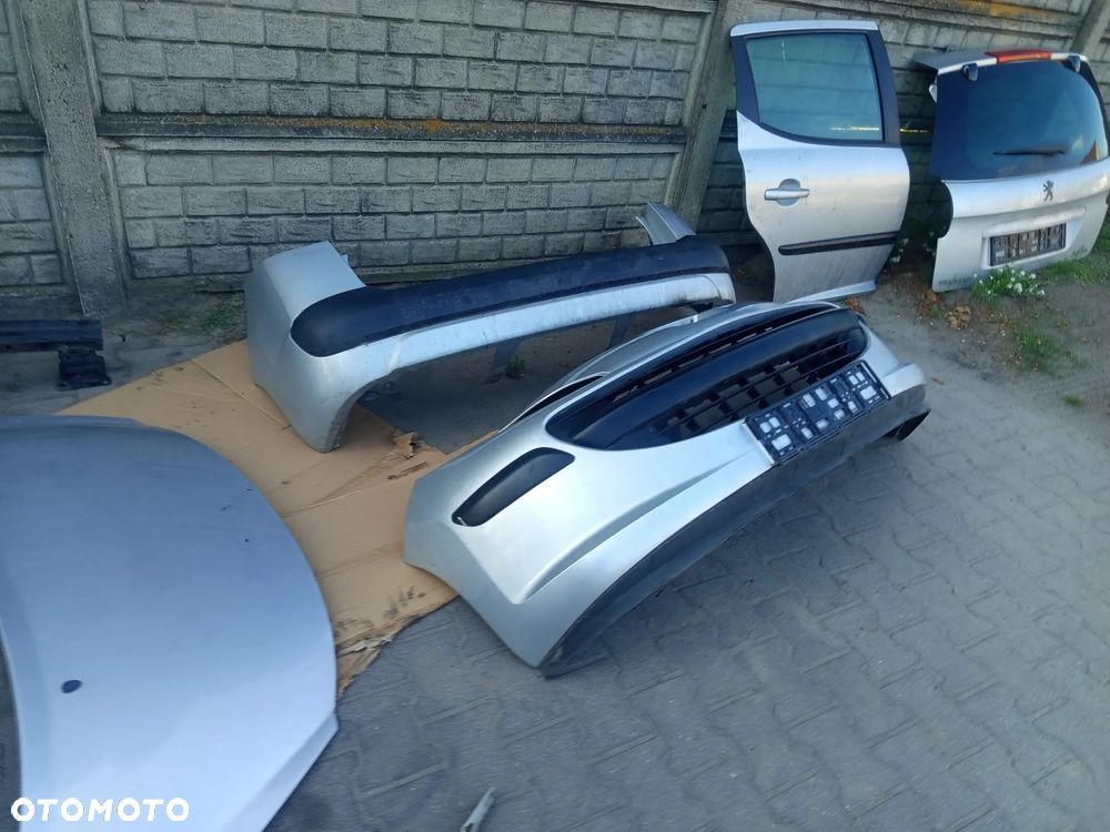 PEUGEOT 207  09r  maska blotnik pas  ezr ezrc zderzak  lampa - 8