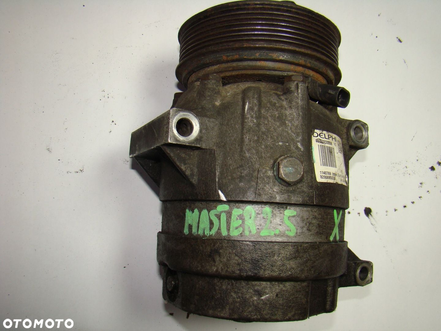 Sprężarka klimatyzacji 8200895038 Master Movano 2.5 03- Delphi uszk. - 2
