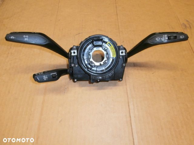 MANETKI AUDI A4 A5 Q7 4M0907129ME PRZEŁĄCZNIK TAŚMA AIRBAG MODUŁ KIEROWNICY - 1