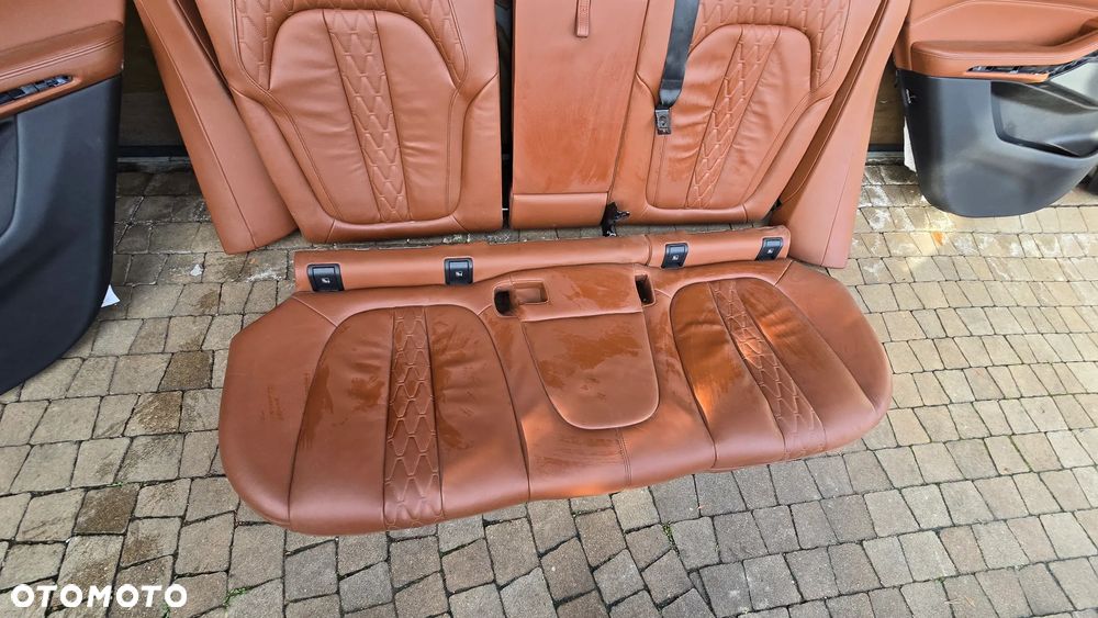 Komplet Foteli wraz z boczkami do BMW X5 G05 komforty grzane i wentylowane - 17