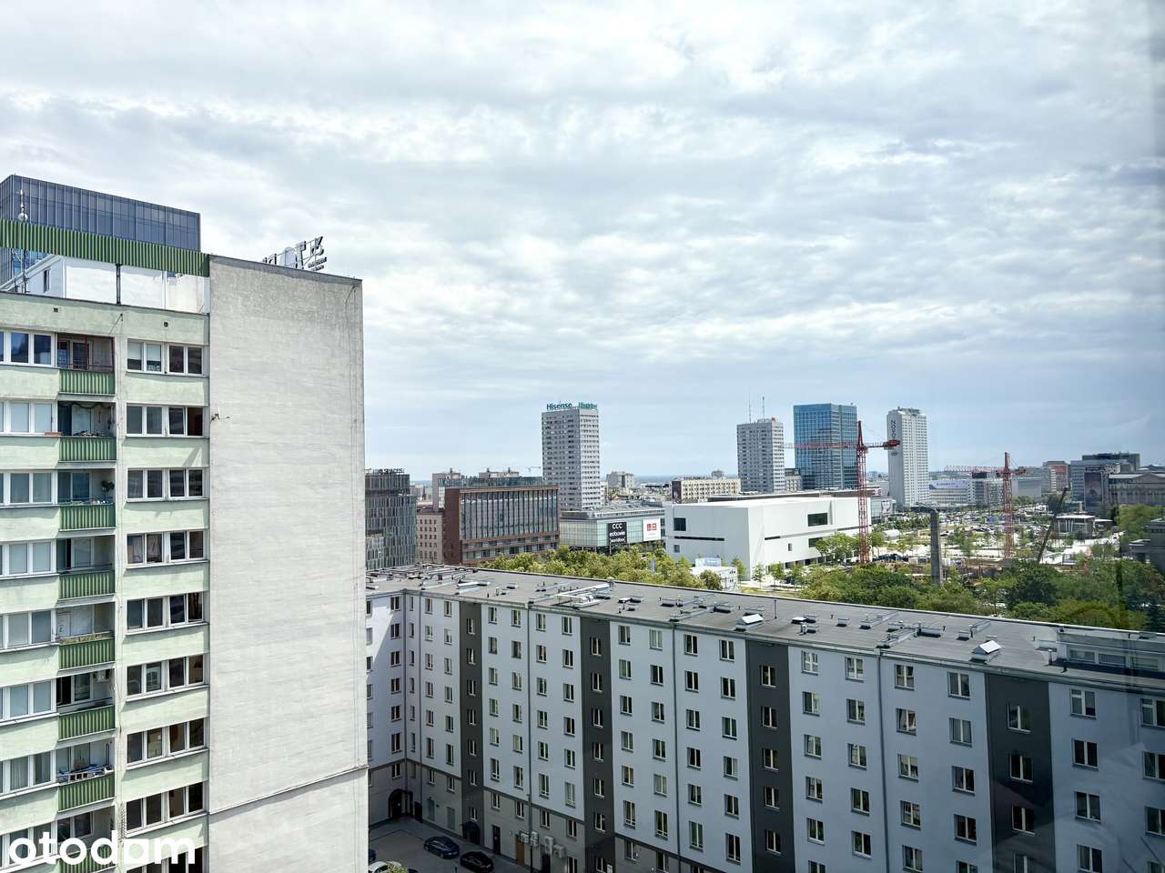 Nowe studio / kawalerka przy Metrze Świętokrzyska od 1.10