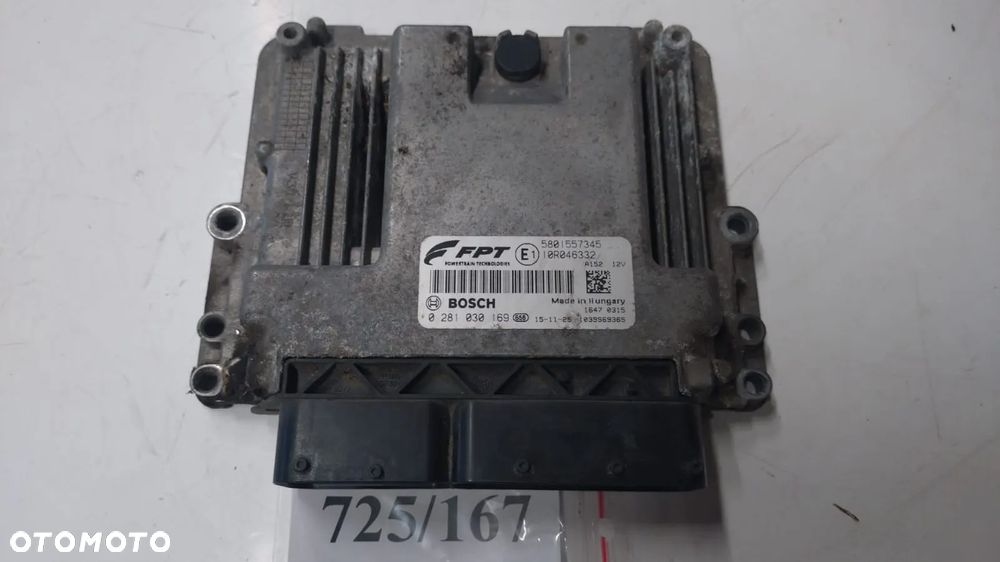 STEROWNIK SILNIKA KOMPUTER IVECO DAILY 14- 0281030169 NO 725/167 - 1