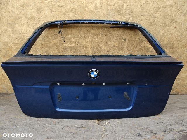 KLAPA TYŁ TYLNA SZYBA BAGAŻNIKA BMW E46 LIFT COMPACT LAK:MYSTICBLAU METALLIC NR85 - 1