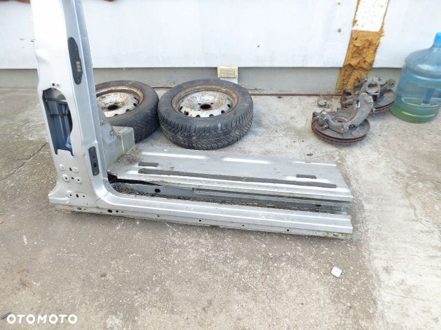 TRANSIT MK8 12R- PRÓG SŁUPEK LEWY ŚRODKOWY ĆWIARTKA WLEW PALIWA - 3