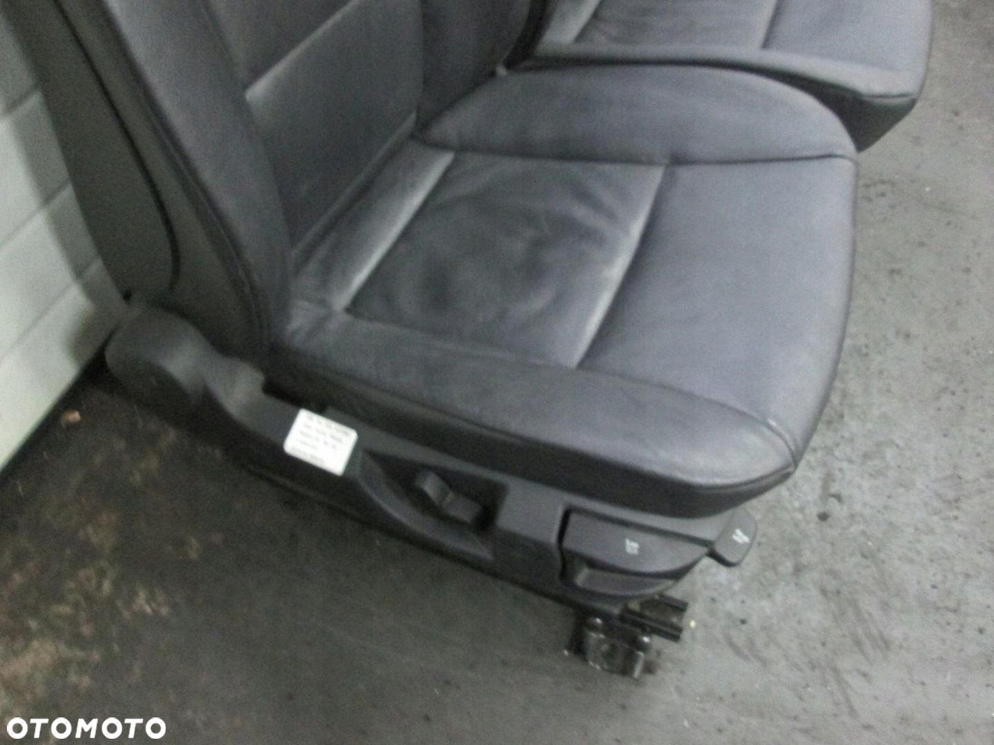 BMW 5 E60 SEDAN KOMBI FOTELE SKÓRZANE SKÓRA ANGLIK PARA - 4