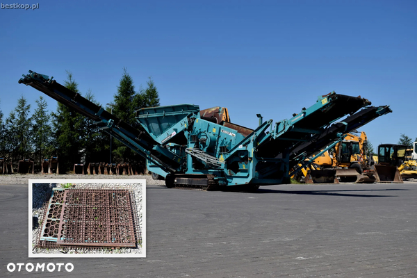 Powerscreen Terex Warrior 800 Przesiewacz 3 frakcyjny