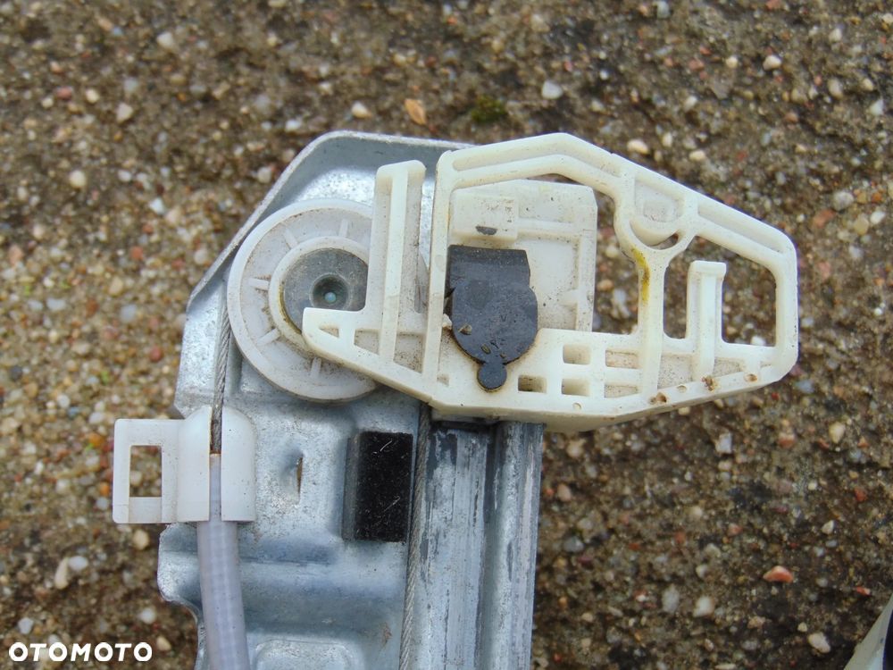 ORYGINAŁ podnośnik mechanizm szyby pasażera prawy przód przedni Renault Megane 2 II 5D 5 drzwi 02-06r - 11