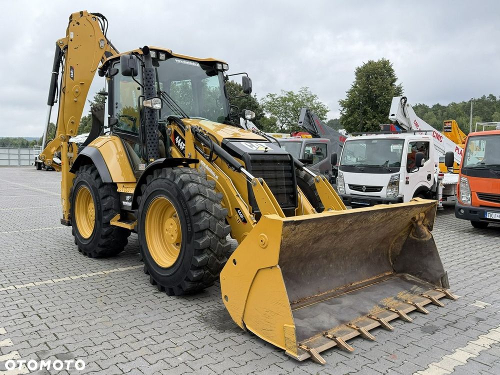 Caterpillar 444F Sterowanie na Joystickach Klima FULL OPCJA - 3