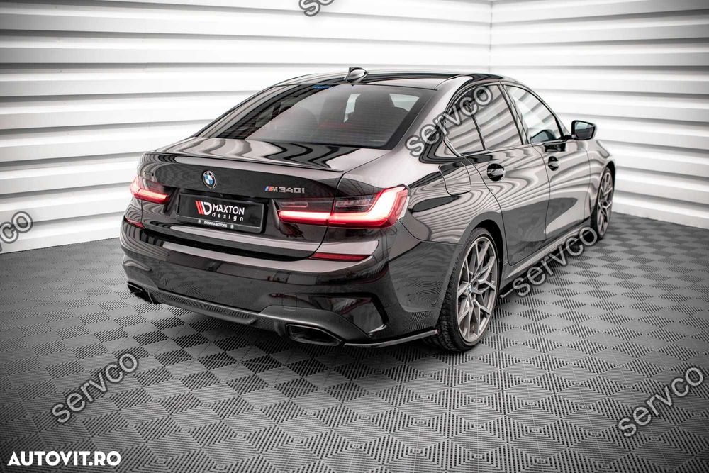 Prelungire splitter bara spate Bmw Seria 3 G20 G21 M-Pachet 2018-2022 v11 - Maxton Design - 2