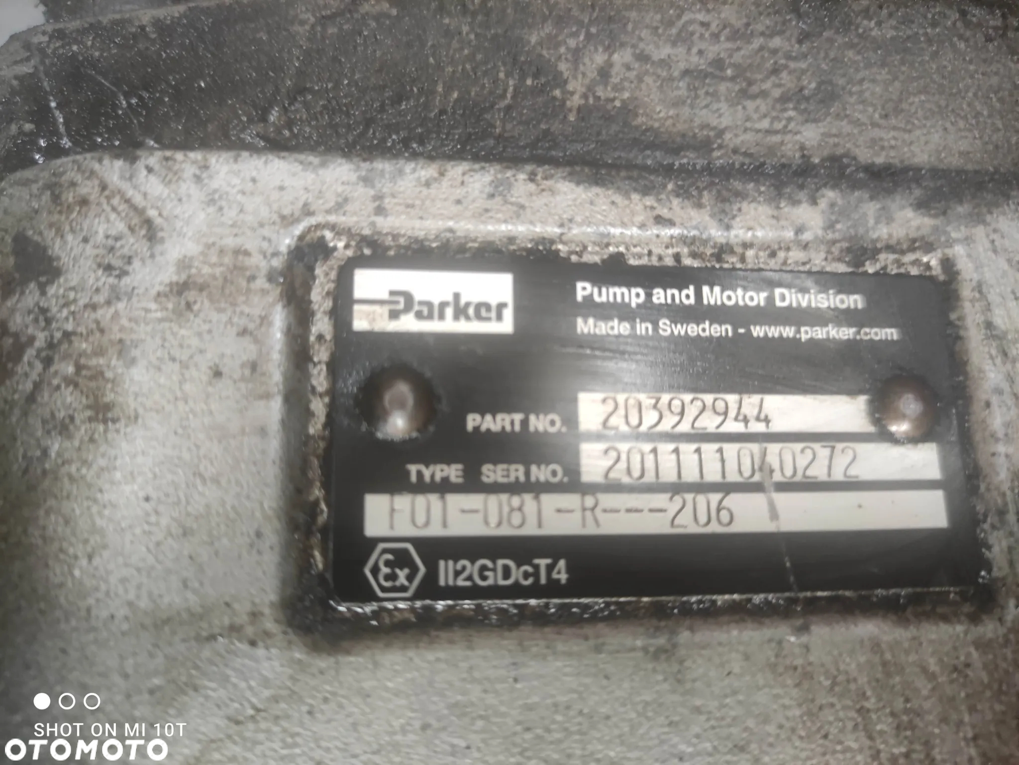 Pompa hydrauliczna Parker F01-081-R, F01-061-R - 7