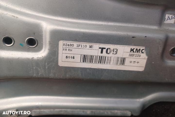 Macara geam spate dreapta electrica 82480-1F110 83480-1FXXX 82480-1F1 - 2