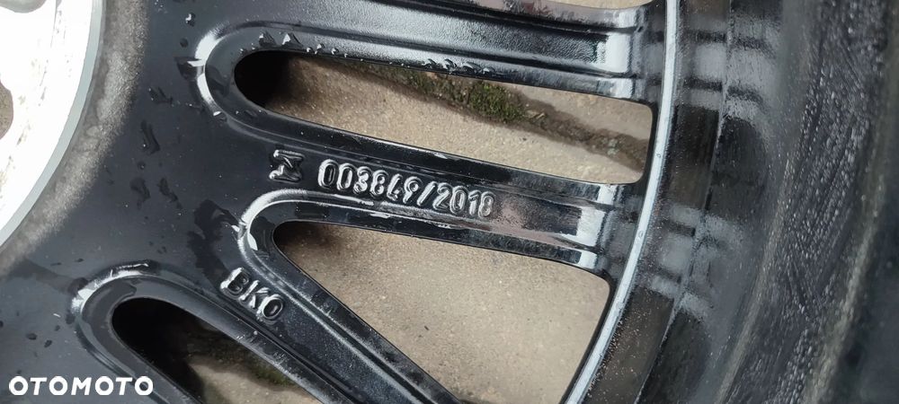 FELGI ALUMINIOWE 5x112 7.5Jx18 CALI ET40 2064014900 MERCEDES A C E CLA CLK I INNE AUDI SEAT SKODA VW KOMPLET 4 SZTUKI - 9