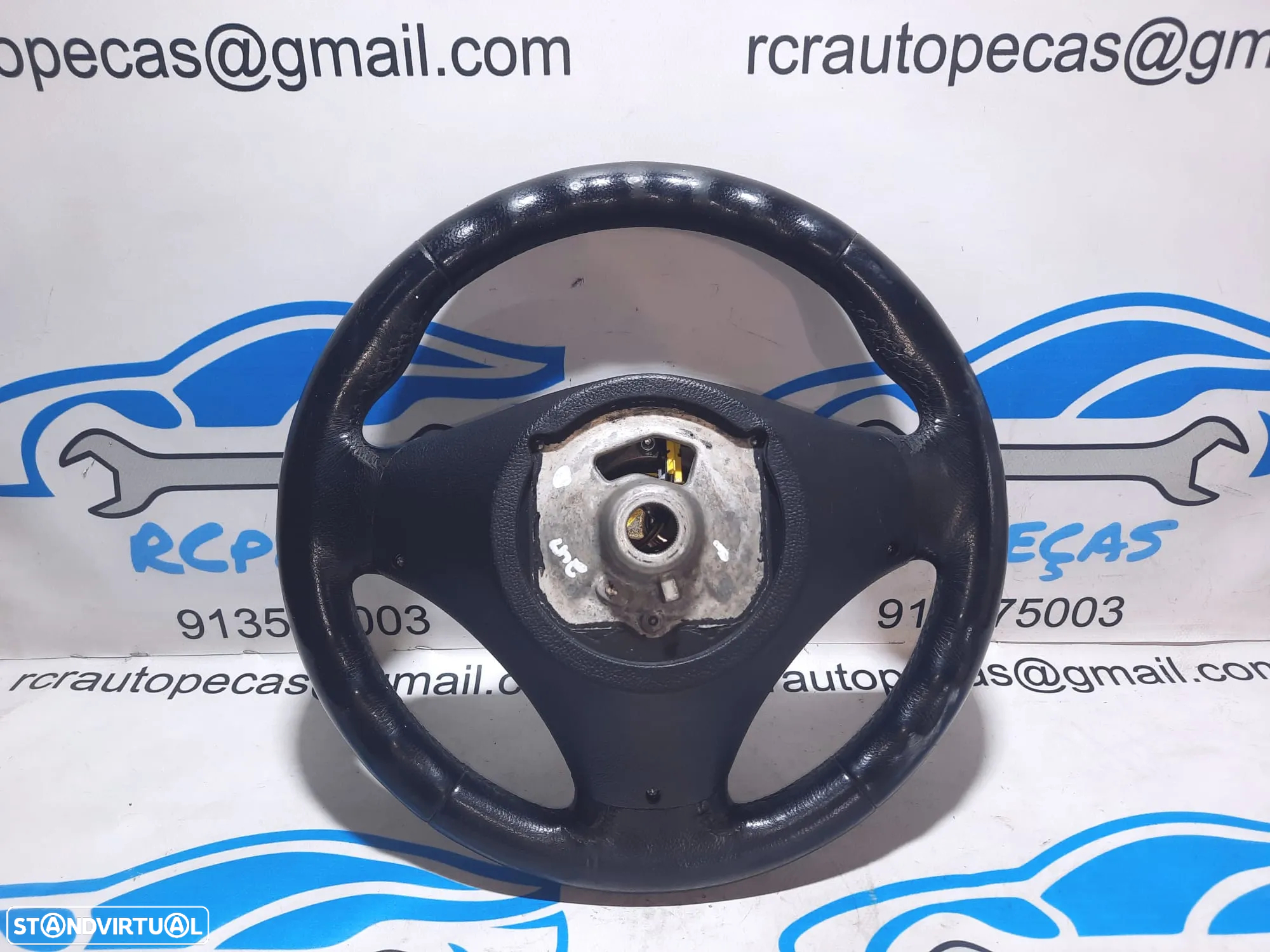 VOLANTE GUIADOR COMPLETO BMW SERIE 1 E81 32306763076 6763076 SERIE 1 E87 E82 COUPE E88 CABRIO PELE AIRBAG - 3