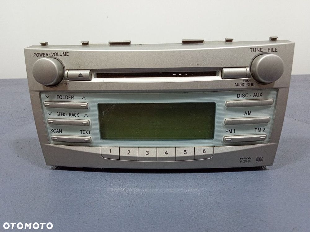 TOYOTA CAMRY XV40 RADIO CD FABRYCZNE 86120-06180 - 1