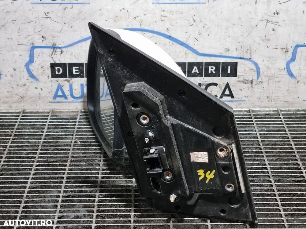 Oglinda stanga SsangYong Korando III Facelift 2013 2013 - 2017 4 Usi ALB (1284) Fara ... - 3