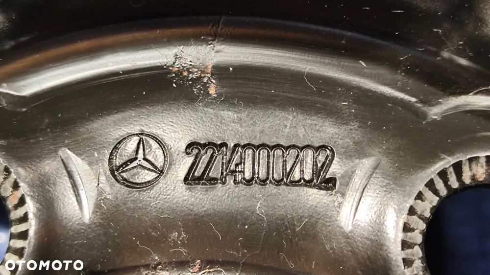 KOŁO DOJAZDOWE T155/70/19 T155/70 R19 WKŁAD STYROPIAN BAGAŻNIKA ZESTAW NAPRAWCZY LEWAREK UCHO HOLOWNICZE HAK KLUCZ DO KÓŁ STOPKA KOMPLET JAK NOWE MERCEDES W221 LIFT - 5