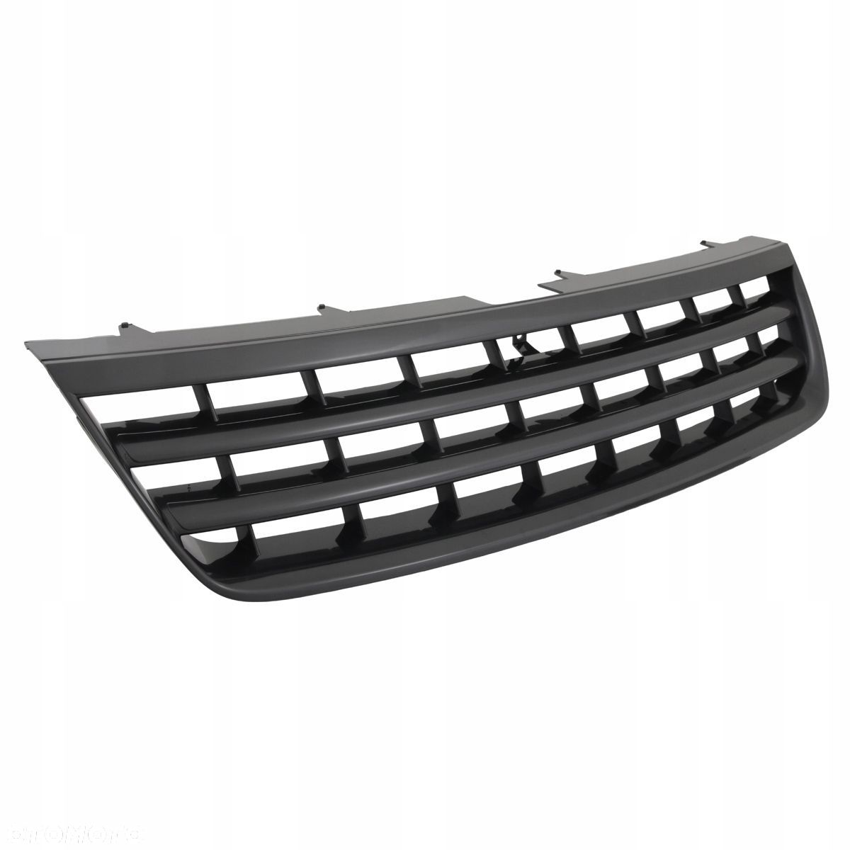 Atrapa Grill Kratka Tuning Czarna Mat bez LOGO VW Touareg 7l 7l0 2002-2006 - 1