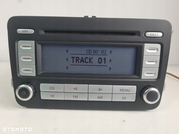 Radio rcd 300 mp3 VW touran Caddy Golf 5 v passat b6 tiguan rcd300  KOD