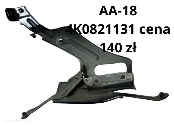 AUDI Q5 80A 17-23r lewy przedni wspornik błotnika uchwyt mocowanie lewe 80A821131A / Wspornik uchwyt błotnika przedniego Audi A6 C8 2019- 4K0821131 - 1