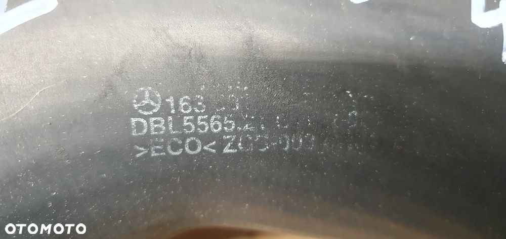 Przewód wąż rura intercoolera Mercedes ML W163 4.0 CDI - 6