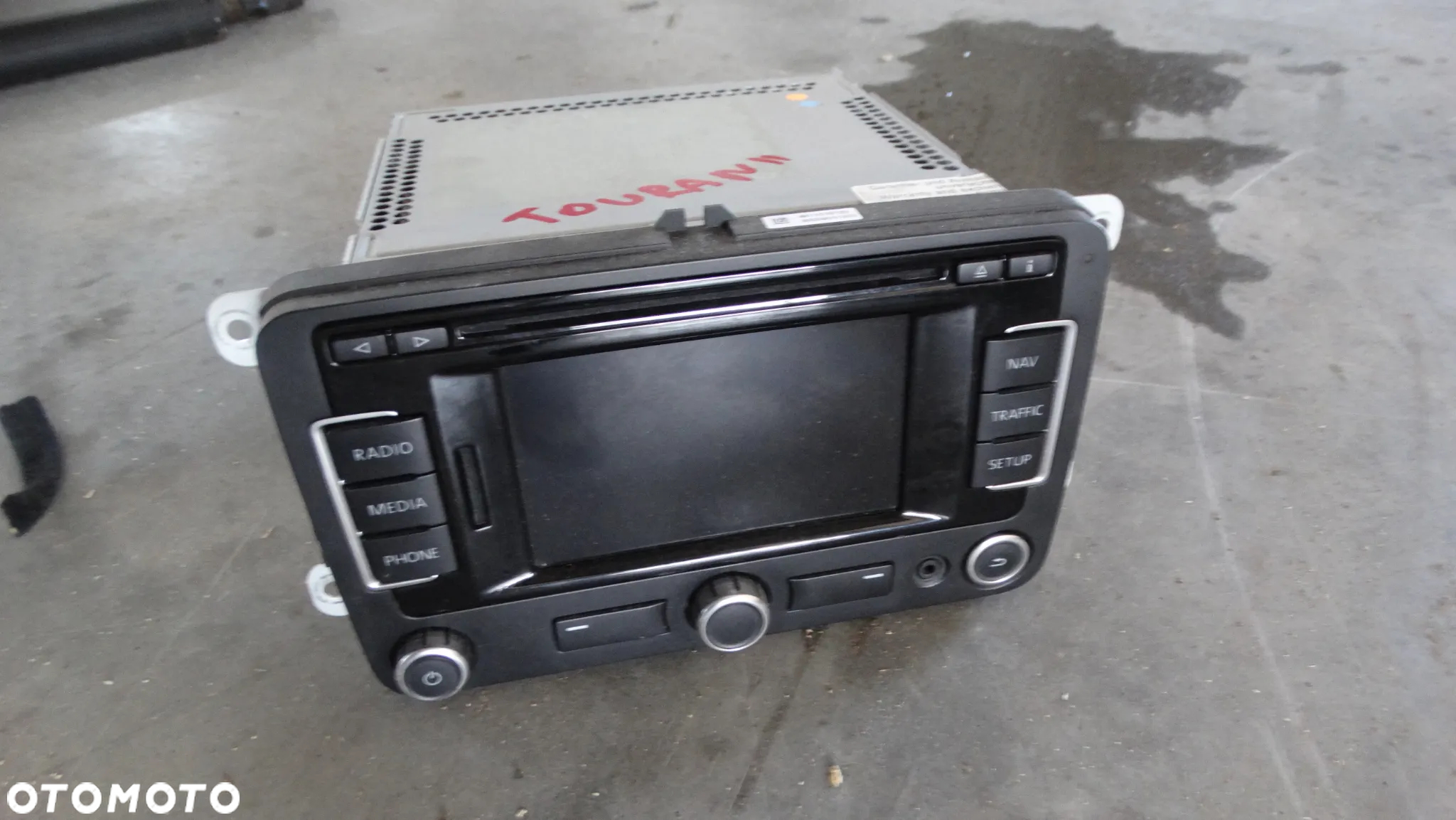 RADIO, WYŚWIETLACZ, NAWIGACJA VW TOURAN II - 4