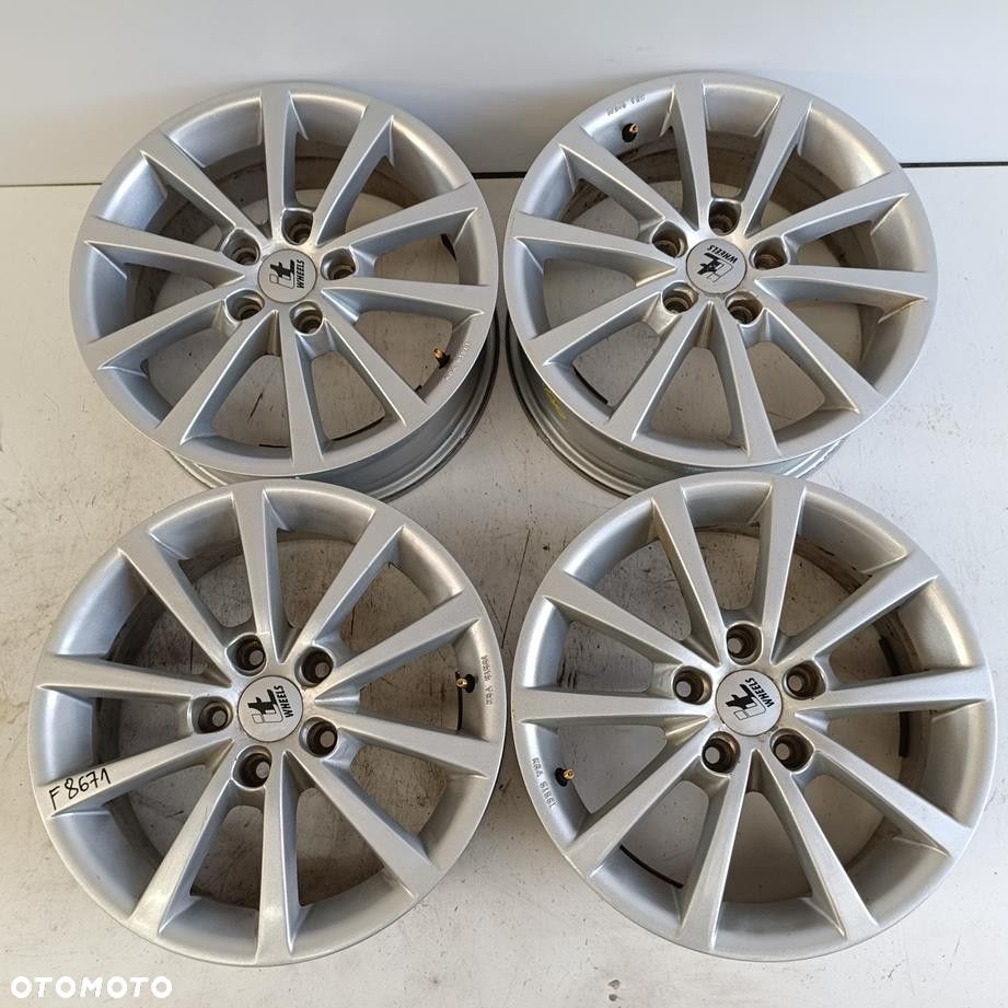 Alufelgi 5x112 16 Audi Vw Skoda Seat 4szt (F8671) - 1