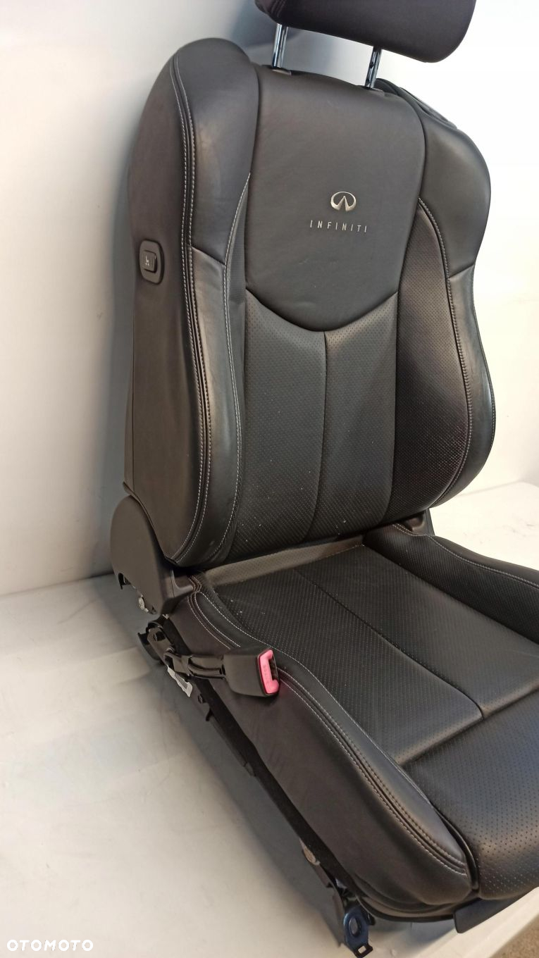 KANAPA FOTELE INFINITI G37 RHD SKÓRA - 8