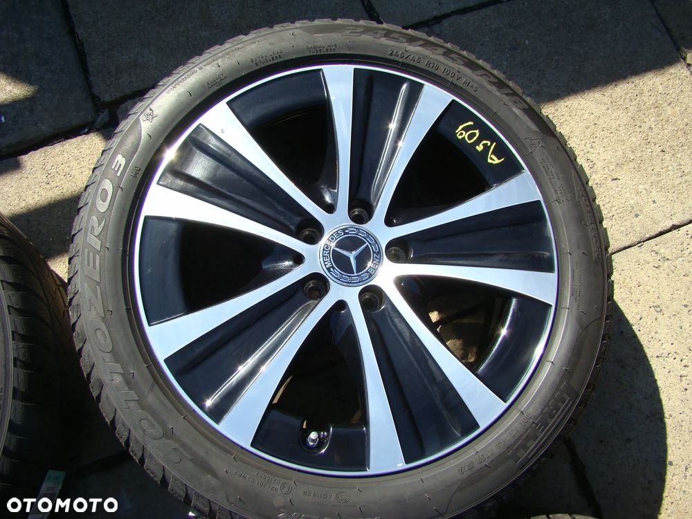 a509 5x112 Mercedes W213 S213 C238 A238 8jx18 245/45 9jx18 275/40 opony zima czujniki - 4