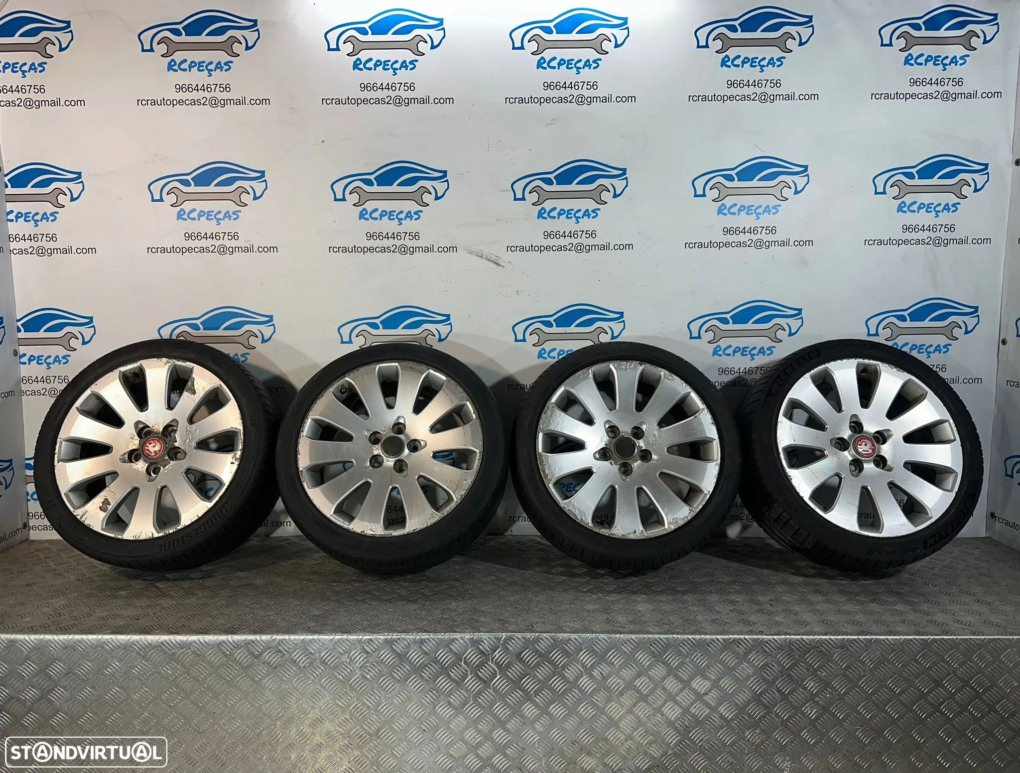 .Conjunto Jantes 19 GM Opel 8.5J 5x120 ET45 13235013 - 1