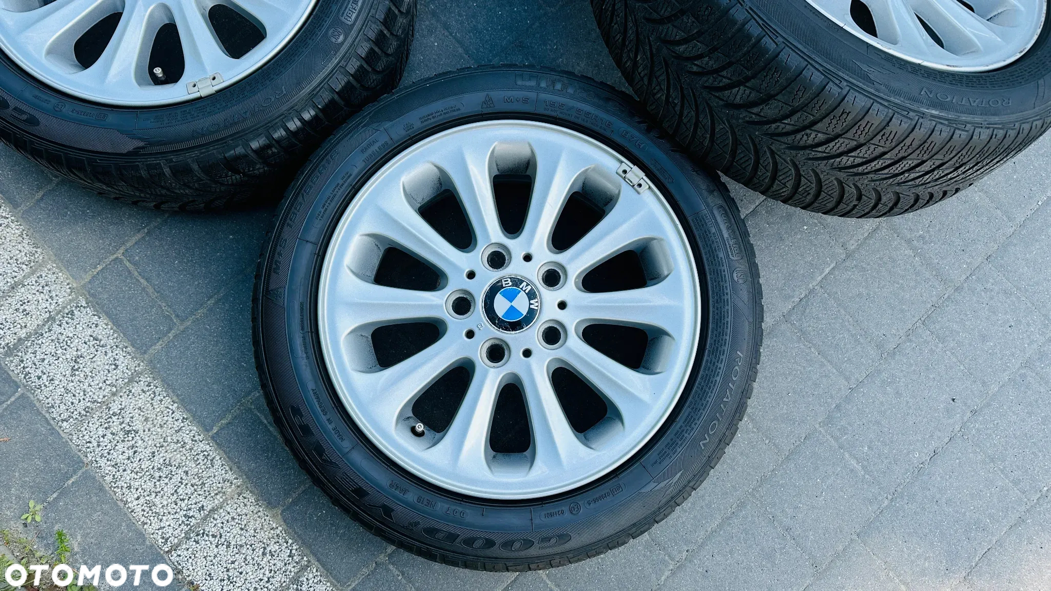FELGI ALUMINIOWE 195/55 BMW 6.5Jx16H2 ET42 5x120 6775618 r16 5x120 Koła Alufelgi E60 E90 E87 - 4