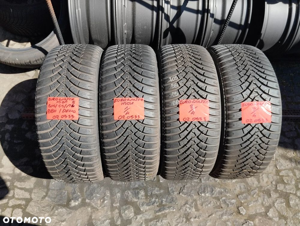 205 55 15 Falken Eurowinter HS01 komplet opon zimowych - 1