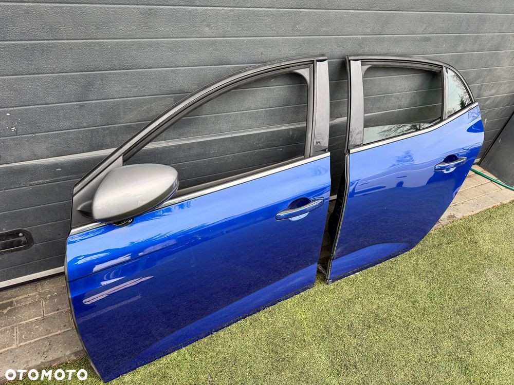 DRZWI LEWY  TYŁ TYLNE  KOMPLETNE RENAULT MEGANE IV HB TERQH - 2