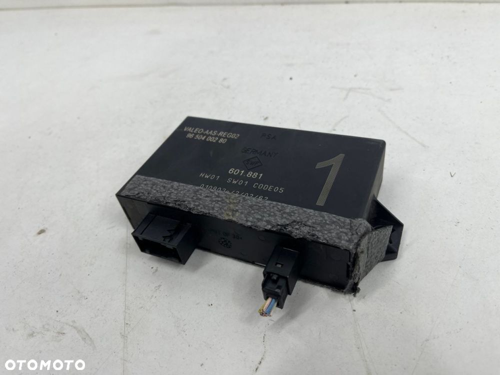 Moduł parkowania Peugeot 807 Citroen C8 Ulysse Phedra sterownik czujników PDC 9650400280 - 4