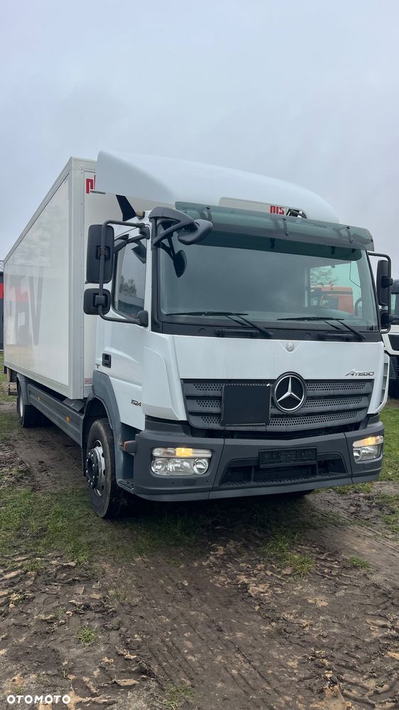 Mercedes-Benz 1524 (1624) ATEGO kontener , winda , otwierany bok, (chłodnia izoterma) - 2