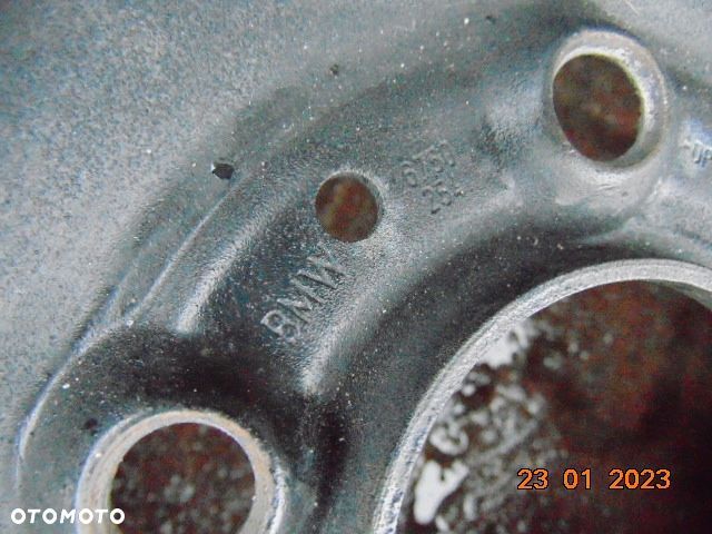 BMW E46 36 e87 e90 stalówka 6750254  FELGa STALOWa 17 stal 7 is47 et47 3 sztuki - 9