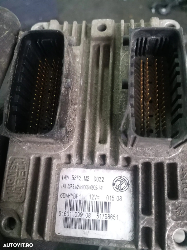 Calculator ECU cod: 51798651 pentru Fiat Grande Punto 1.4 Benzina an 2005-2010