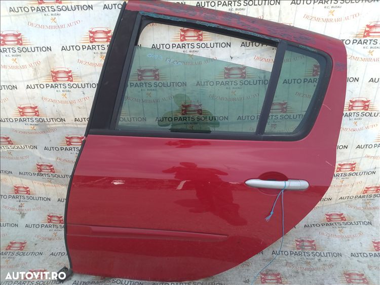 broasca usa stanga spate renault clio 3 - 1